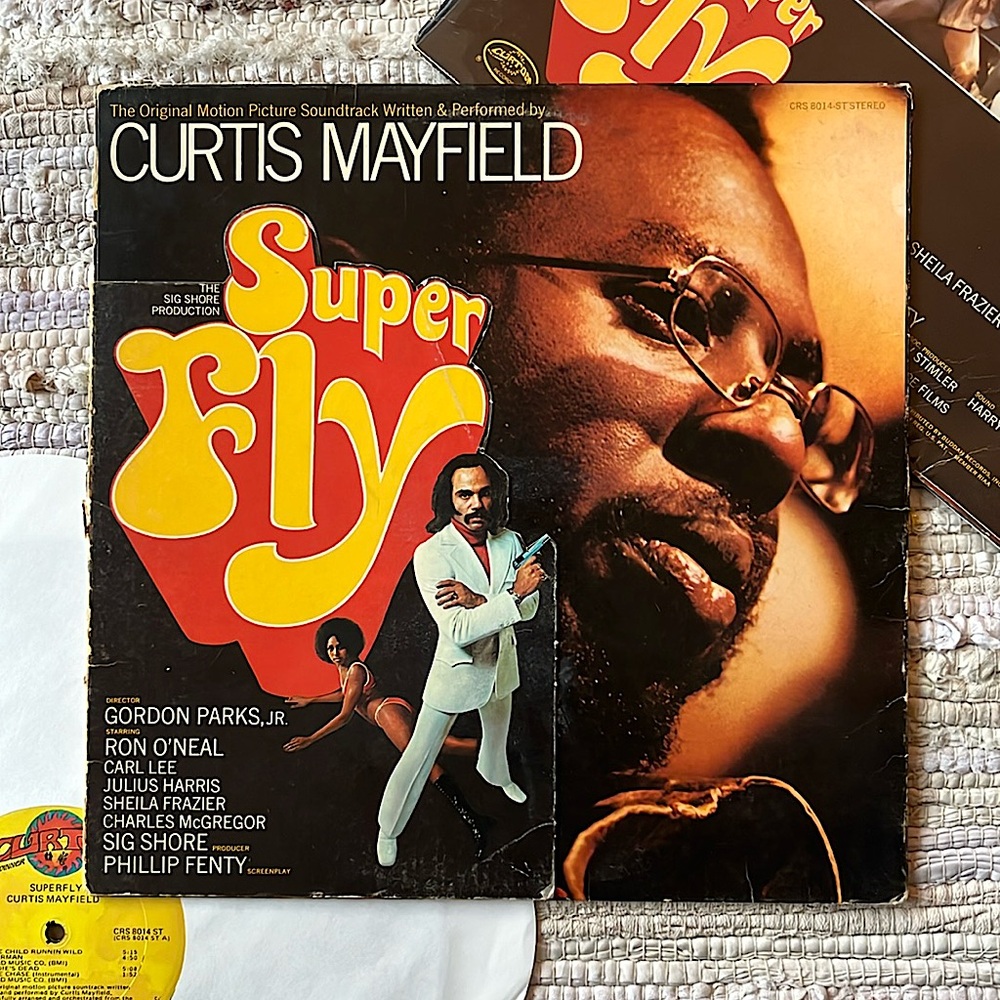 Curtis Mayfield - “Super Fly” (Original Soundtrack) Vinyl LP / OG Press